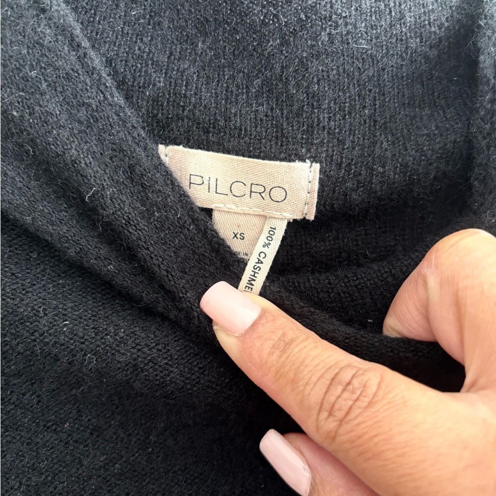 Pilcro Anthropologie Alani Cashmere Turtleneck Sweater - Picture 3 of 6